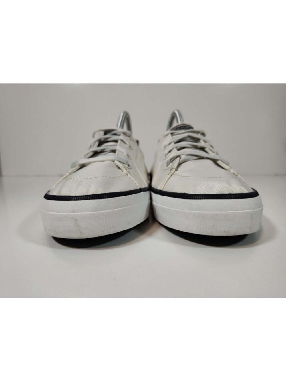 Sperry Crest Vibe Bionic Eco-friendly Boat Shoe Women's 8.5 Off White Nylon - Picture 3 of 9